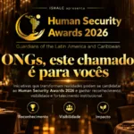 Human Security Awards 2026: inscrições até 20 de outubro